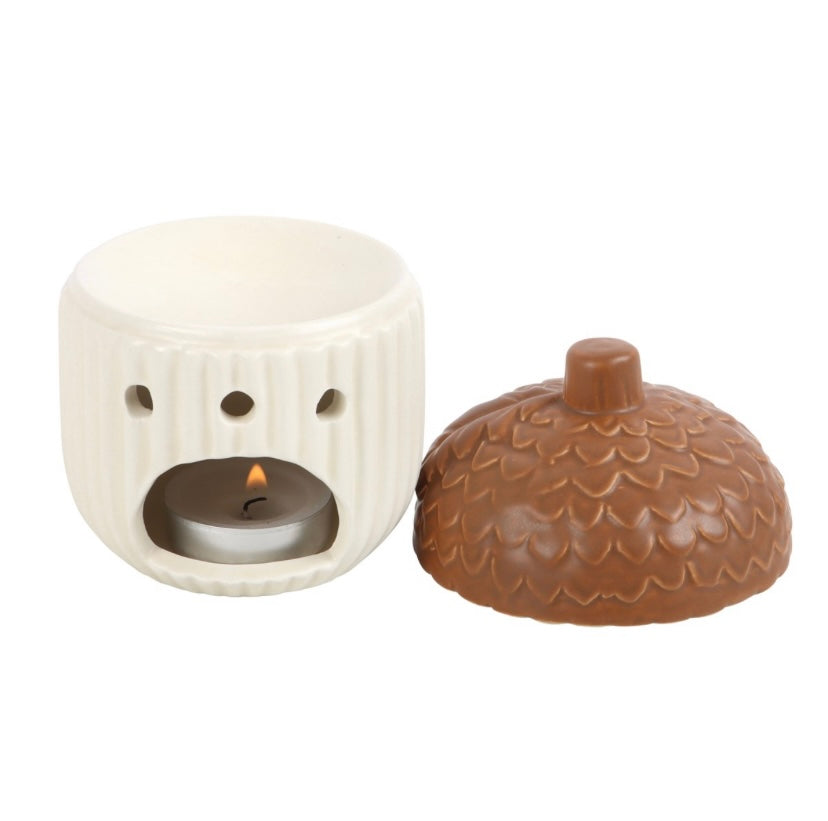 Autumn acorn ceramic burner