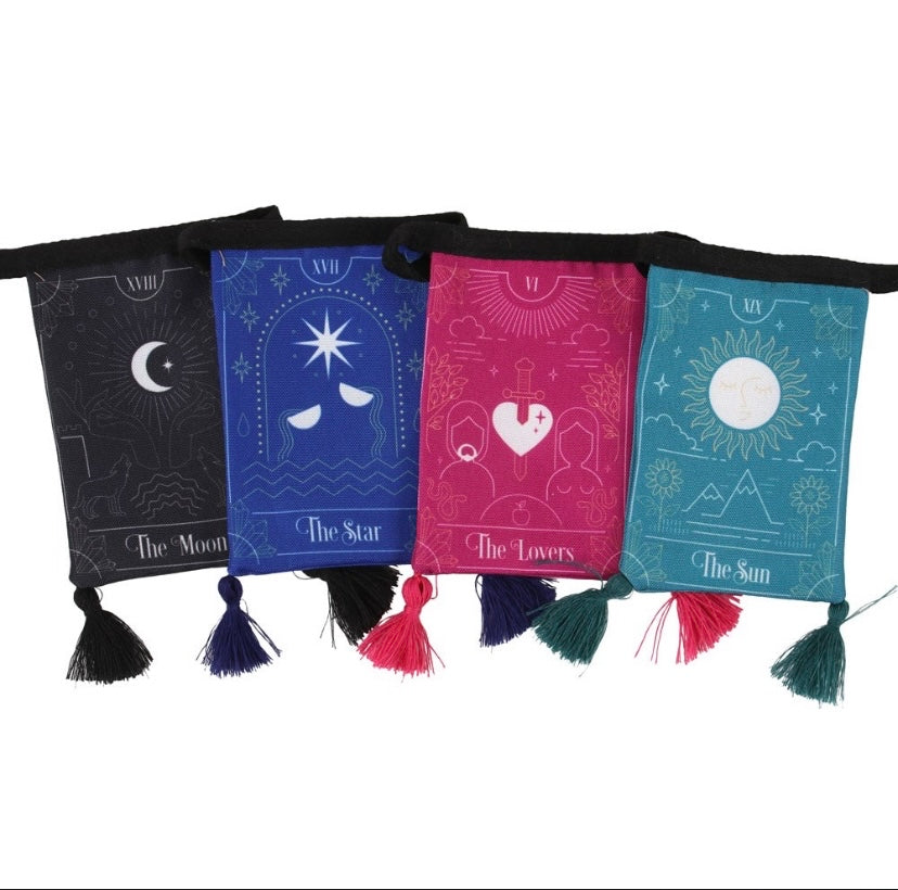 Small tarot card bunting