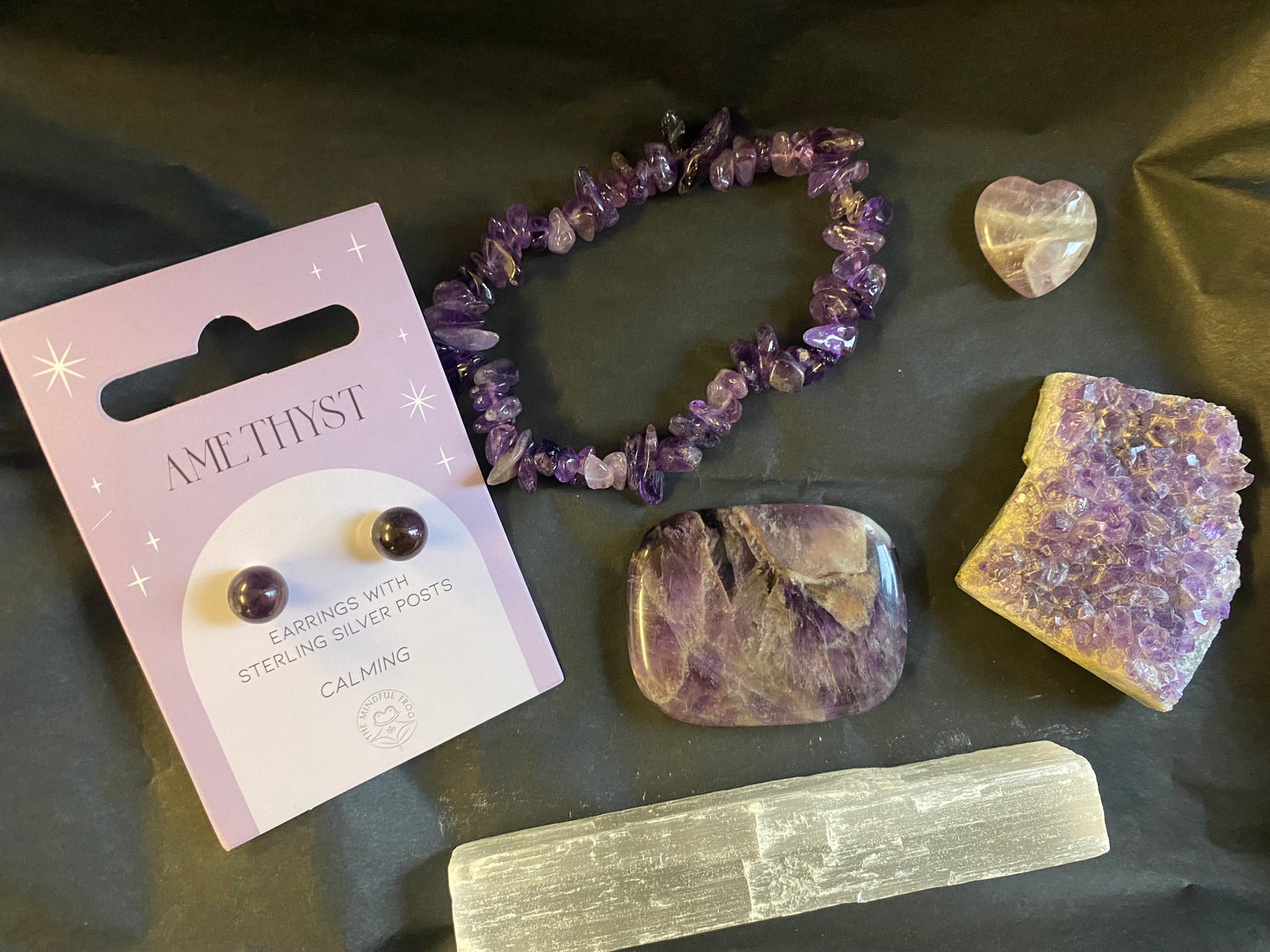 Amethyst gift set