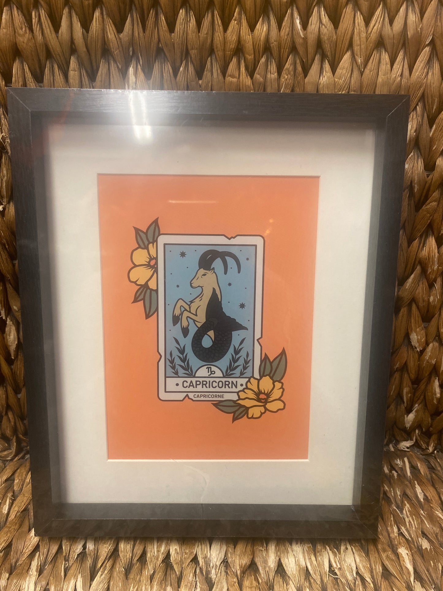 Capricorn framed print