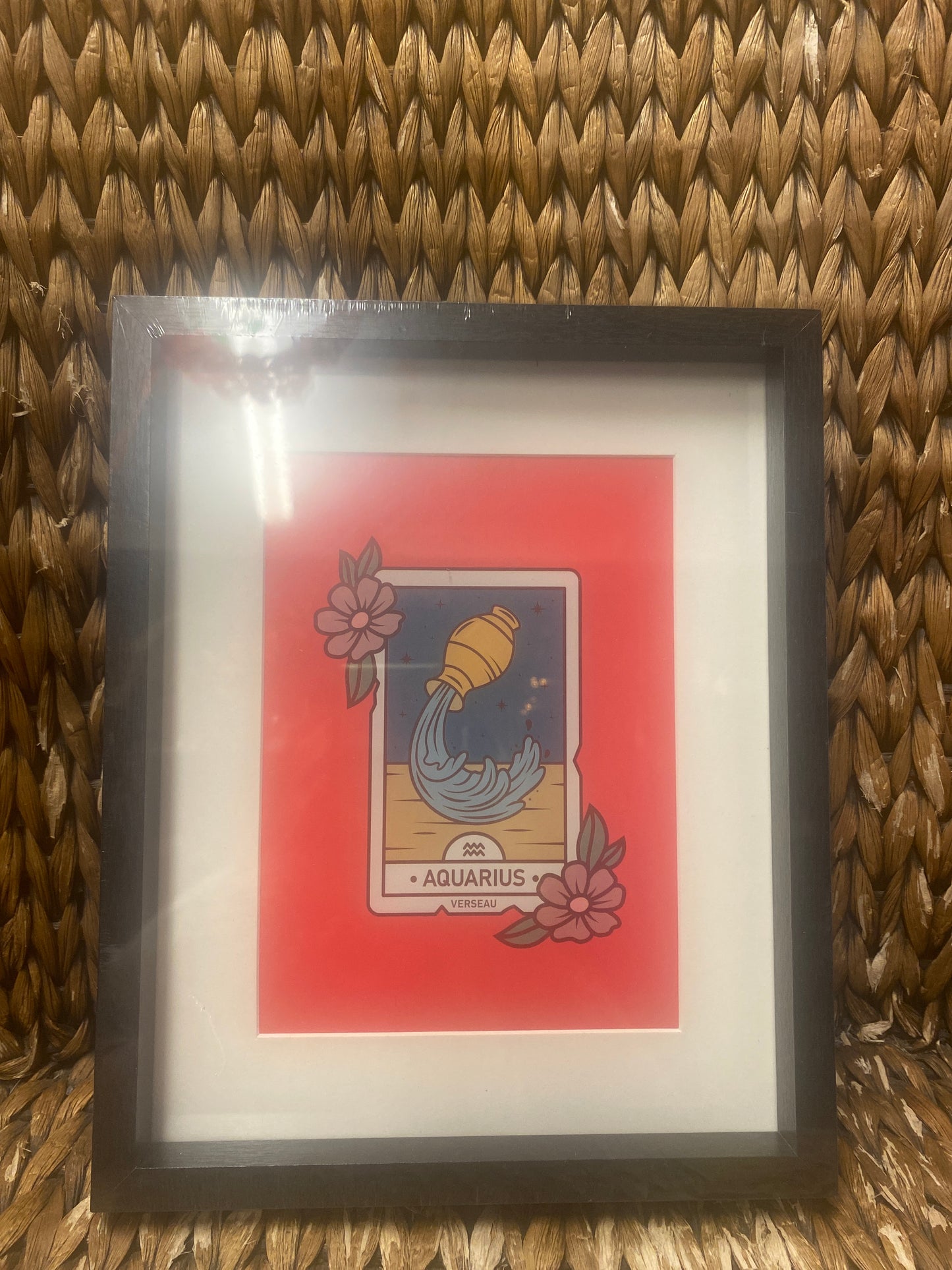 Aquarius framed print