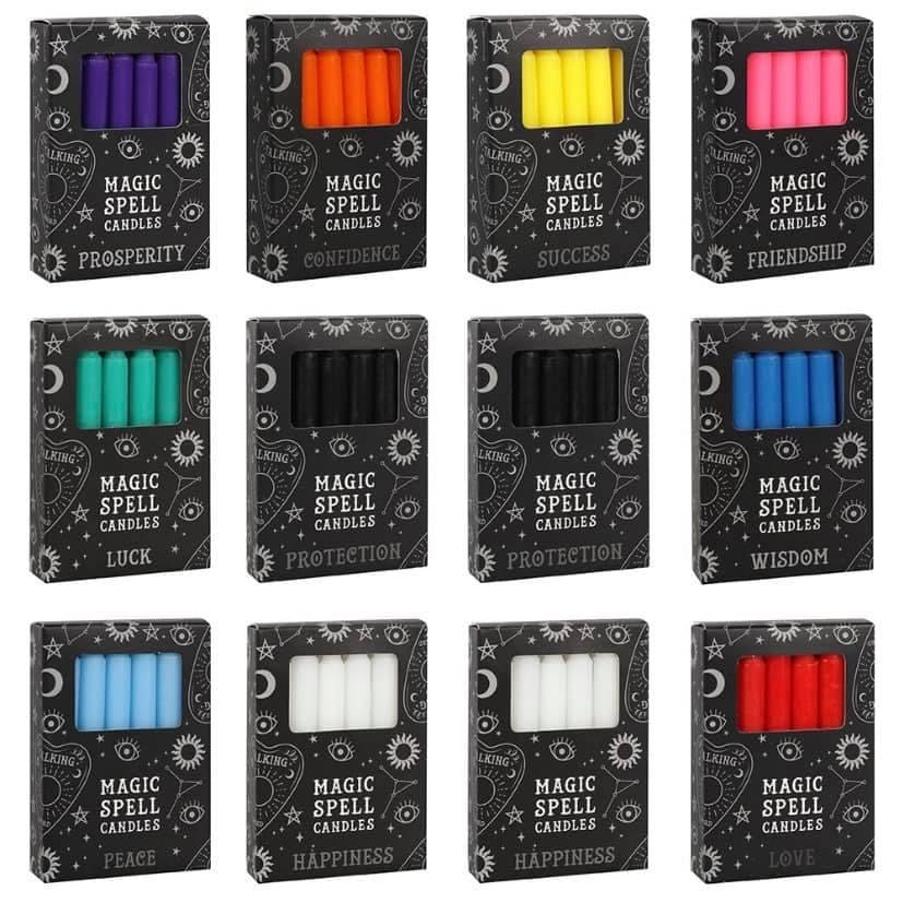 Magic spell candles