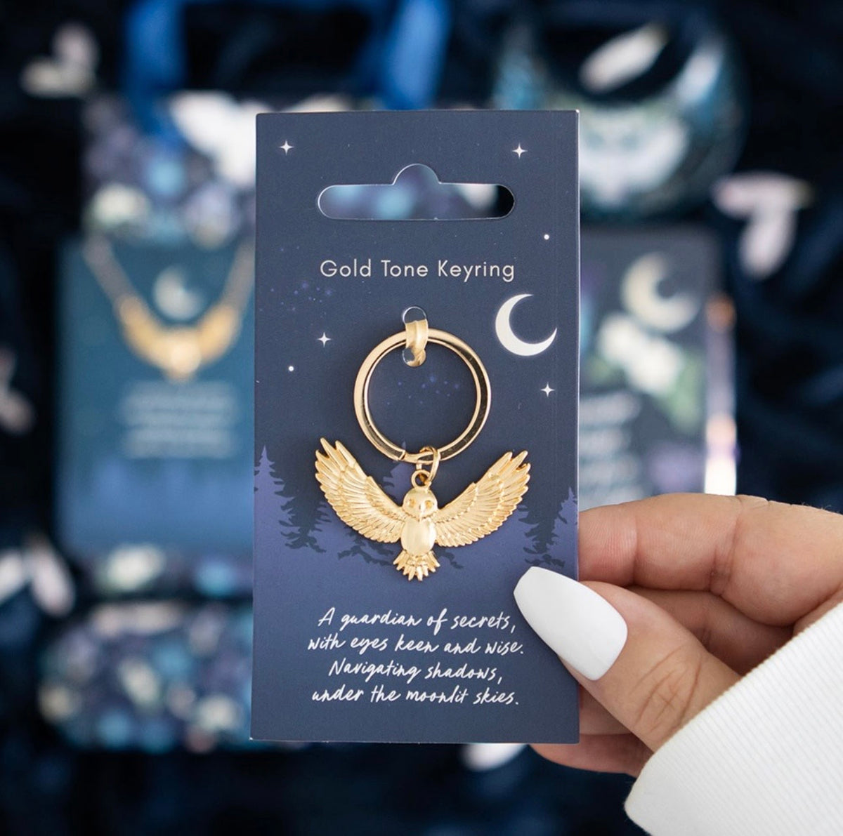 Night owl key ring