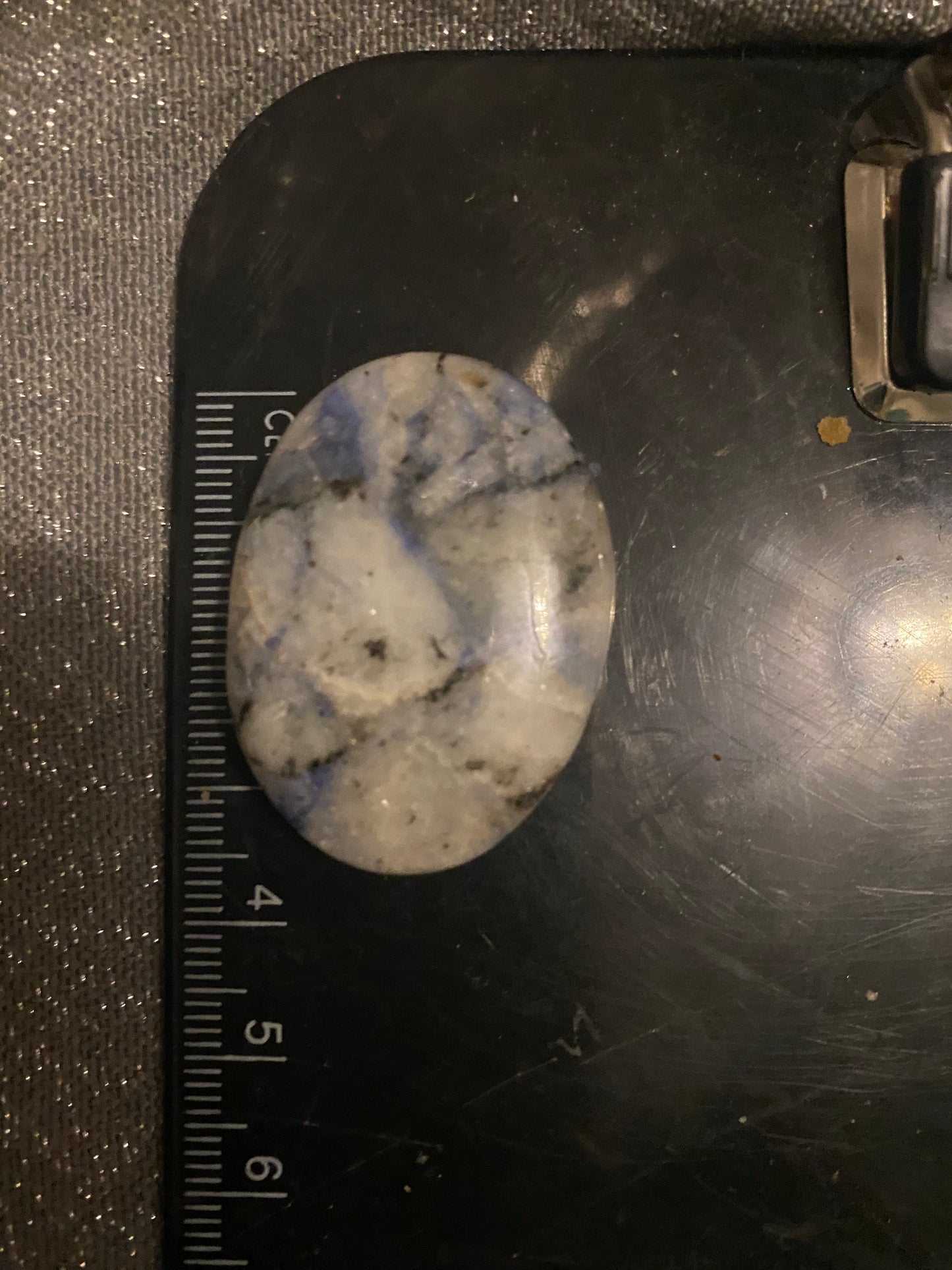 Afghanite worry stone