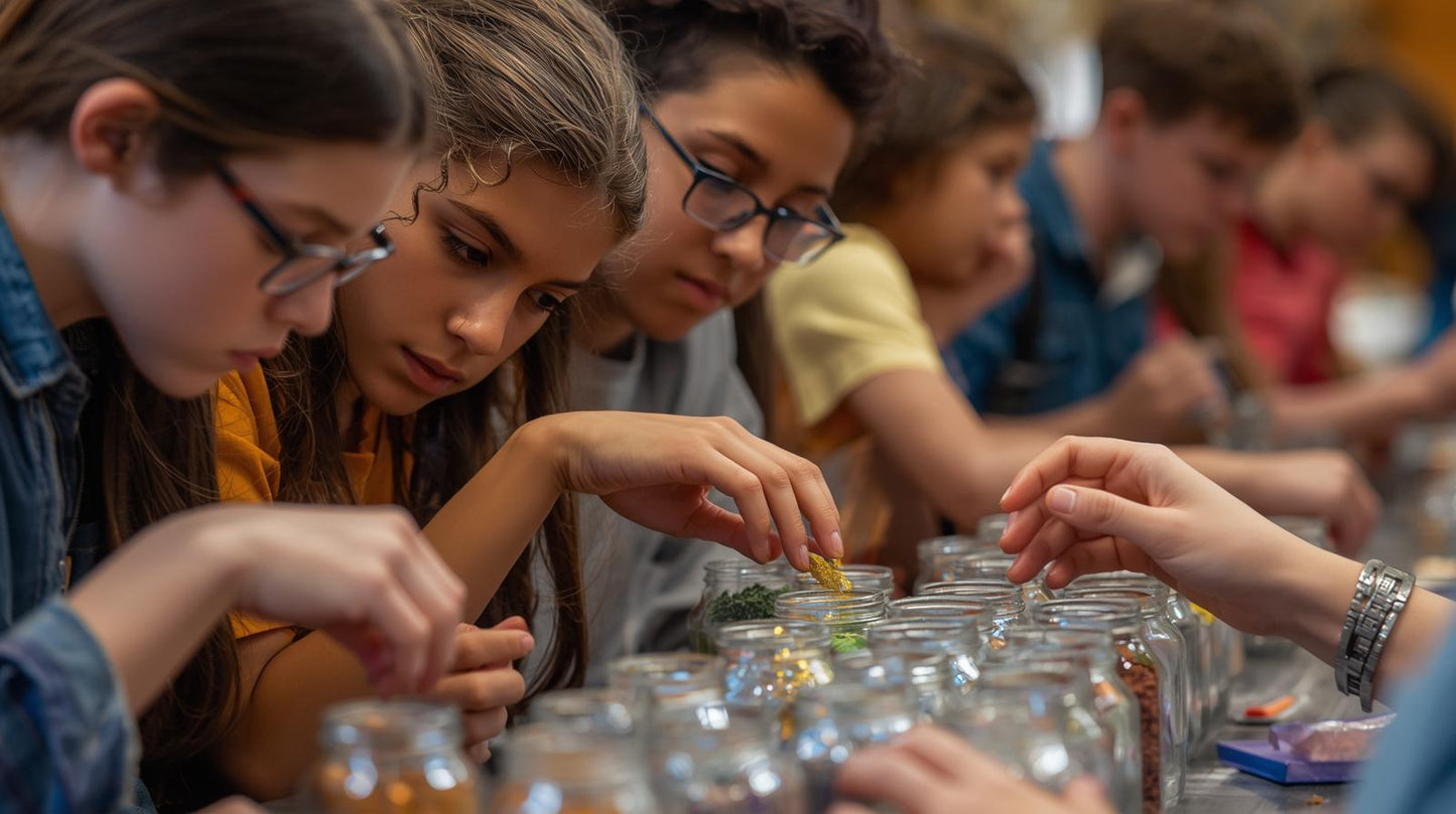 SCHOOL OF MAGIC SAVER lip balm, bath salts, spell jar 9am-3pm