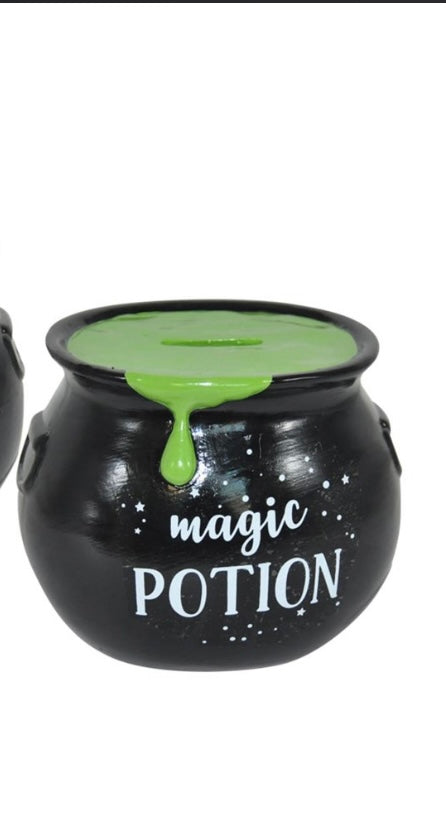 Magic potion money box (green)