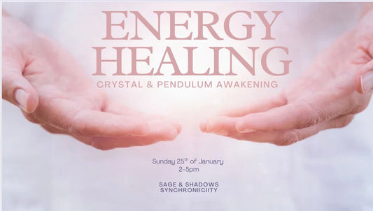 WORKSHOP Energy healing, crystal & pendulum awakening 25/01/26