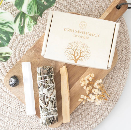 YERBA SANTA CRYSTAL ENERGY CLEANSING KIT