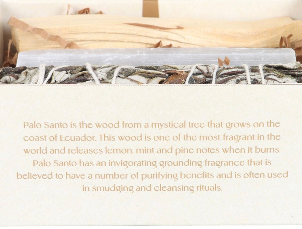 YERBA SANTA CRYSTAL ENERGY CLEANSING KIT